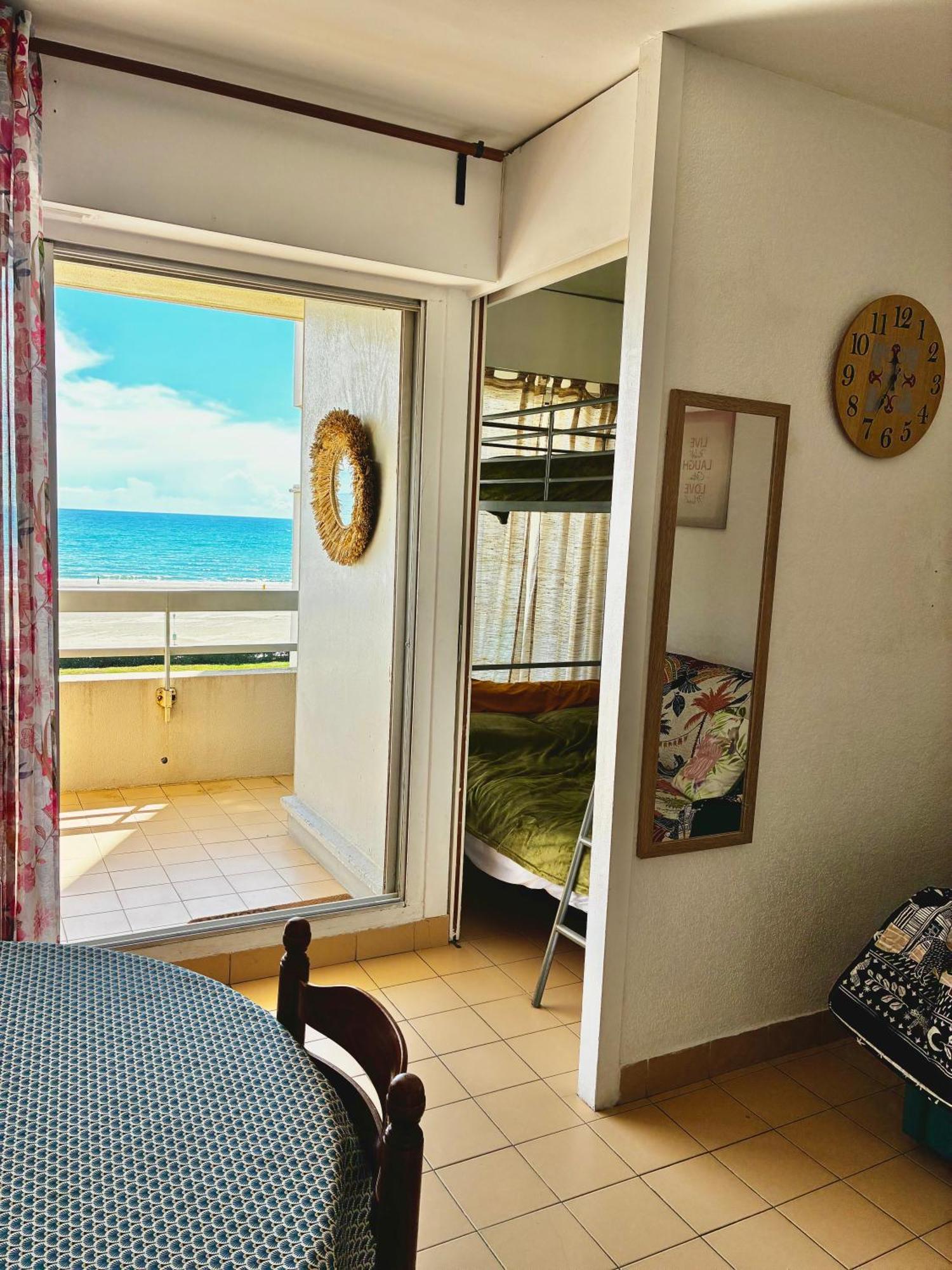 Studio Face A La Mer +Terrasse+ Parking Canet-en-Roussillon Exteriér fotografie